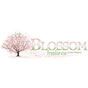 Blossom Freelance brand logo design