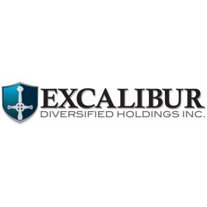 Excalibur Diversified Holdings Inc. corporate branding logo design