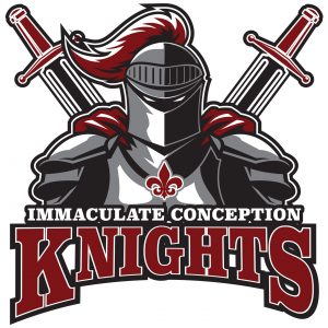 Immaculate Conception Knights apparel logo design