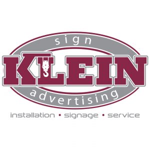 Klein Sign Advertising corporate branding logo design