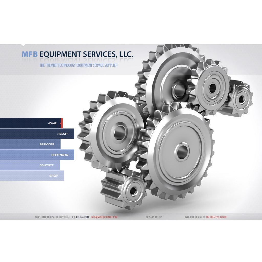 MFB Equipment Services, LLC. website design