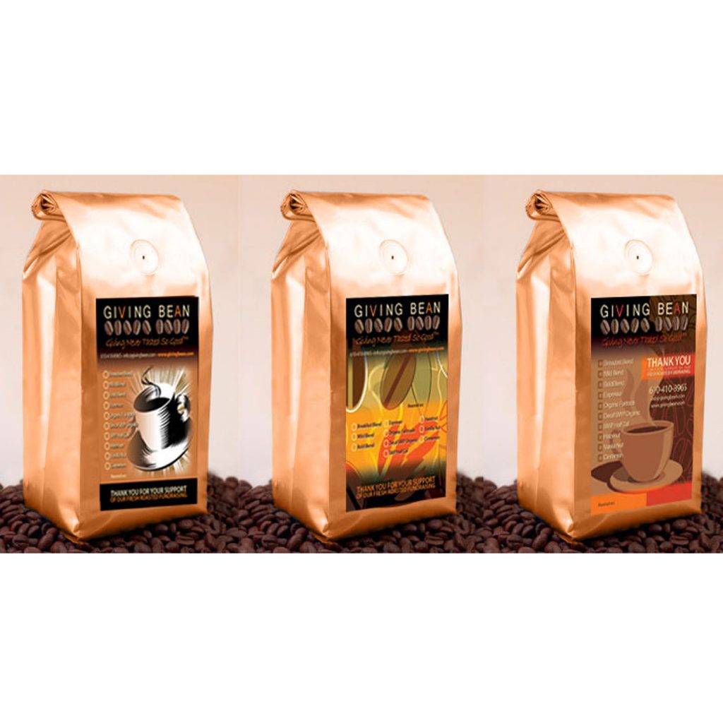 Coffee Bean Package & Label Design