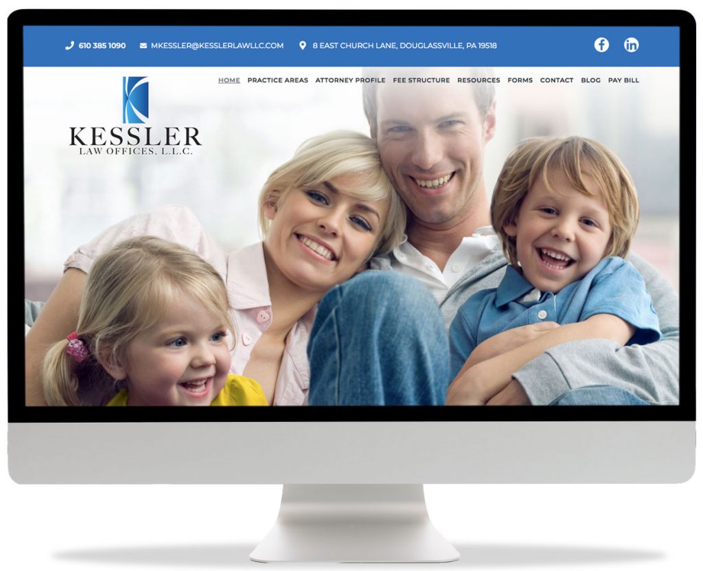 Kessler Law Offices L.L.C. website design https://www.kesslerlawllc.com